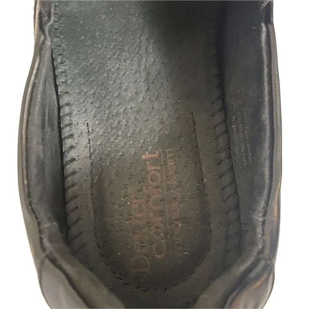 Dexter Shoes Men's 7.5‎ Black Faux Leather Slip On Loafer